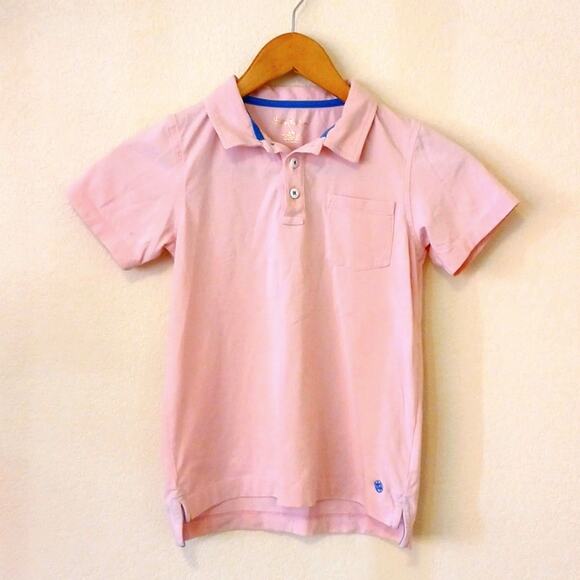 Lily Pulitzer boys polo in pink size 8/10 - Picture 1 of 4